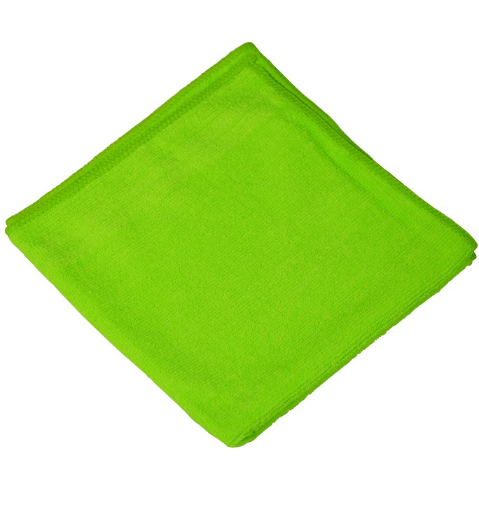 Set 5 lavete universale din microfibra 30 x 30 cm Verde